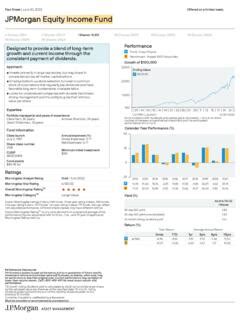 oieix|jpmorgan equity income fund fact sheet.